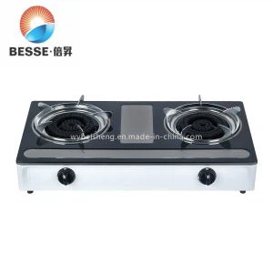 Fogão a gás barato de acampamento de China com painel de aço inoxidável (ZG-2067)